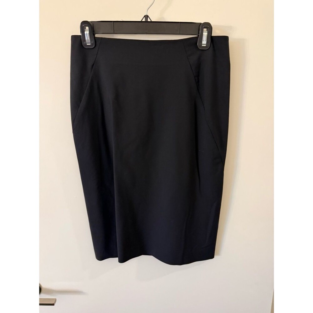 Theory Black Pencil Skirt